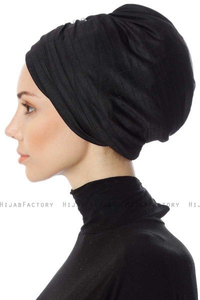 Yonca - Zwart Turban