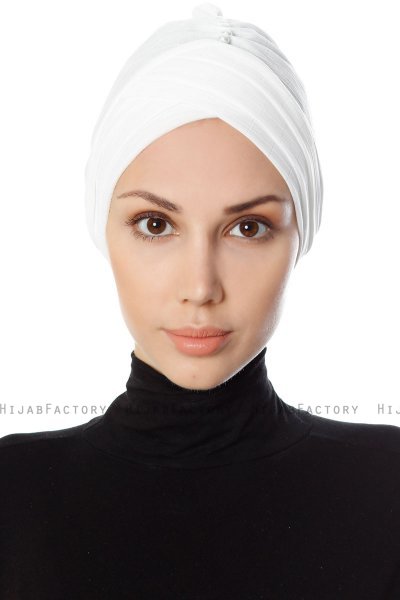Yonca - Wit Turban