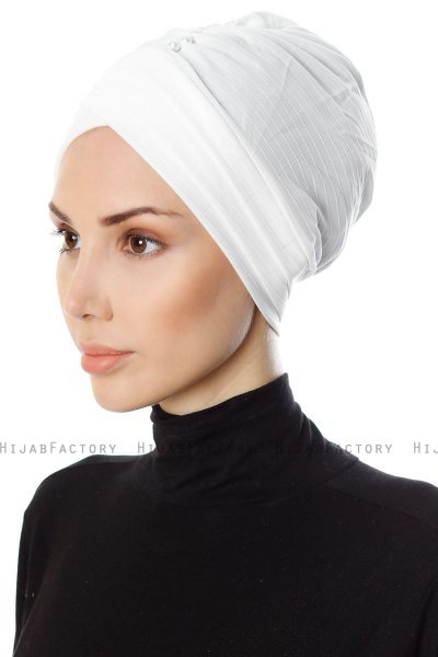 Yonca - Wit Turban