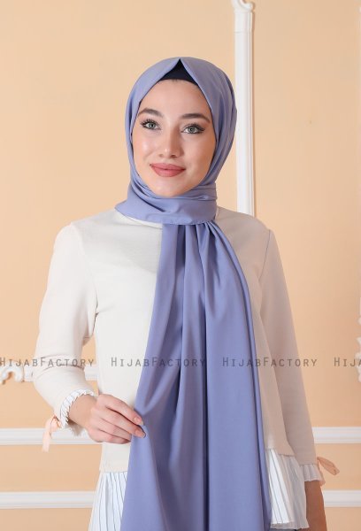 Zahra - Denim Crêpe Hijab - Mirach