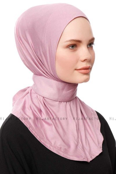 Zeliha - Purper Praktisch Viscose Hijab