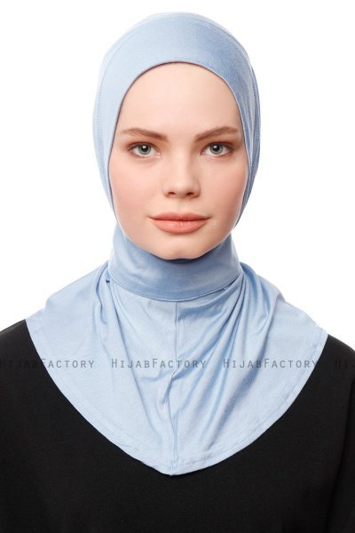 Zeliha - Lichtblauw Praktisch Viscose Hijab