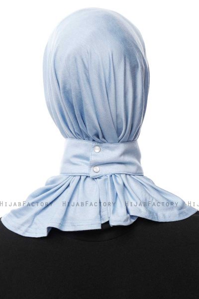 Zeliha - Lichtblauw Praktisch Viscose Hijab