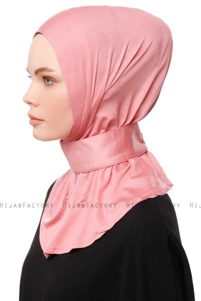 Zeliha - Donker Roze Praktisch Viscose Hijab