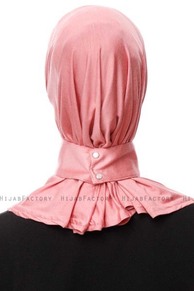 Zeliha - Donker Roze Praktisch Viscose Hijab