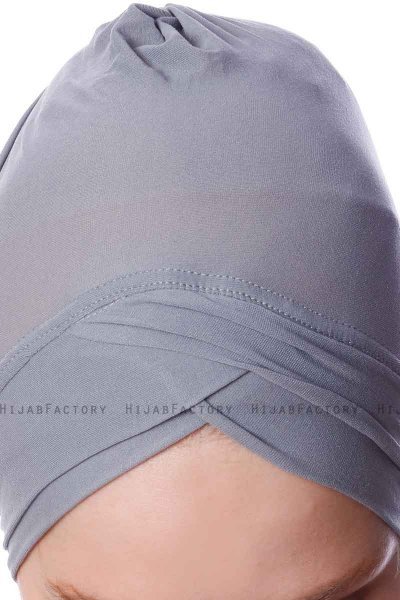 Zeynep - Donker Grijs Parizien Onderkapje - Ecardin