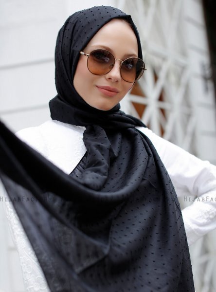 Malika - Zwart Hijab - Sal Evi
