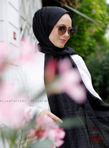 Malika - Zwart Hijab - Sal Evi