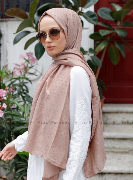 Malika - Lichtbruin Hijab - Sal Evi