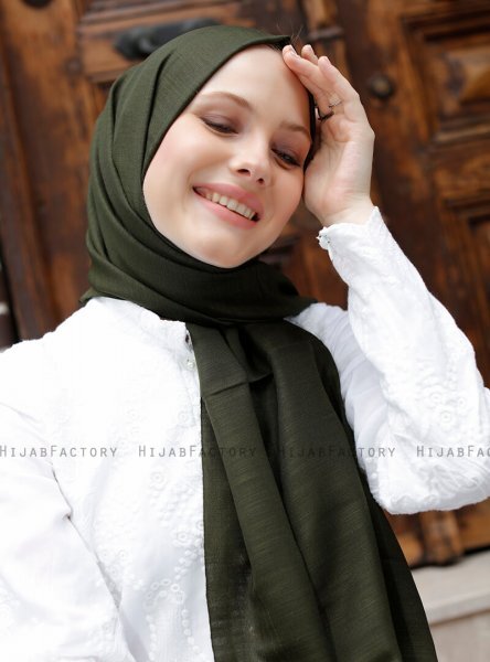 Zaina - Donkergroen Hijab - Sal Evi