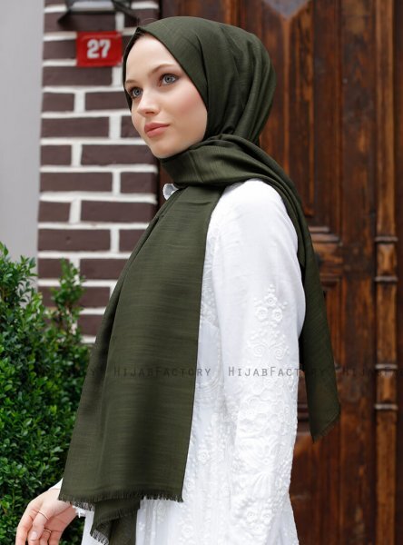 Zaina - Donkergroen Hijab - Sal Evi