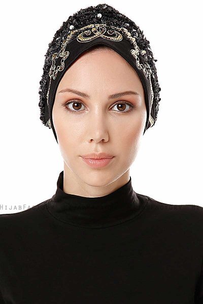 Zuleyha - Zwart Turban